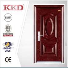Luxury Steel Security Door KKD-205 With Steel 3D Panel And Convex From China Manufacture